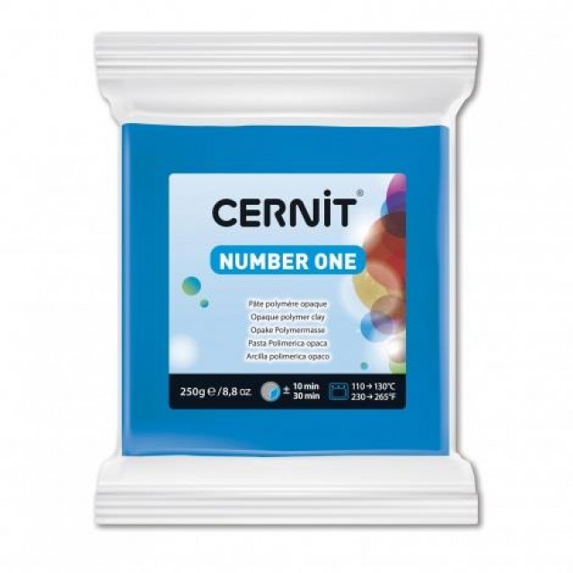 Cernit 250 gr Number One No. 200 Μπλε 1 Cernit 250 gr Number One No. 200 Μπλε
