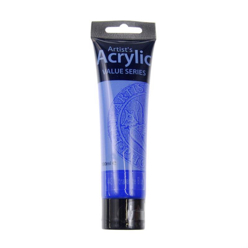 Phoenix ακρυλικό χρώμα 443 ultramarine, σωληνάριο 100ml 1 Phoenix ακρυλικό χρώμα 443 ultramarine, σωληνάριο 100ml