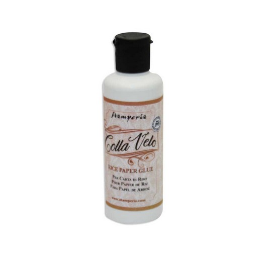 Κόλλα Velo για ριζόχαρτα, Stamperia, 80ml 1 Κόλλα Velo για ριζόχαρτα, Stamperia, 80ml