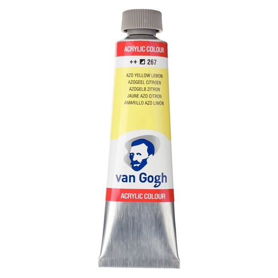 Talens van gogh ακρυλικό χρώμα 267 azo yellow lemon 40ml 1 Talens van gogh ακρυλικό χρώμα 267 azo yellow lemon 40ml