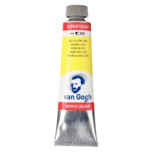 Talens van gogh ακρυλικό χρώμα 268 azo yellow light 40ml