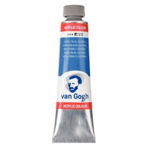 Talens van gogh ακρυλικό χρώμα 512 cobalt blue 40ml