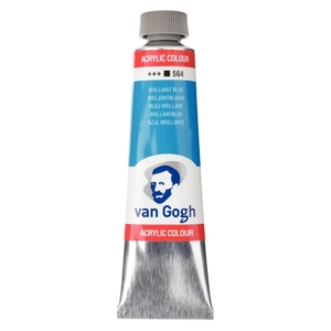 Talens van gogh ακρυλικό χρώμα 564 brilliant blue 40ml