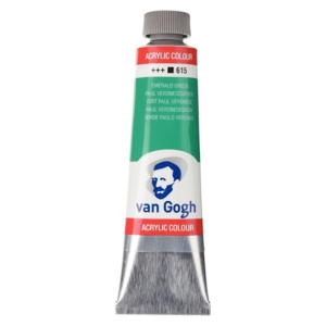 Talens van gogh ακρυλικό χρώμα 615 emerald green 40ml