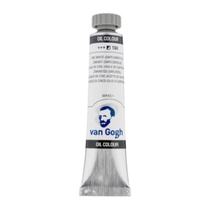 Talens van gogh χρώμα λαδιού 104 zinc white 20ml