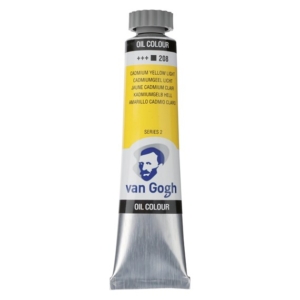 Talens van gogh χρώμα λαδιού 208 cadmium yellow light 20ml