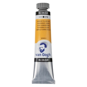 Talens van gogh χρώμα λαδιού 210 cadmium yellow deep 20ml