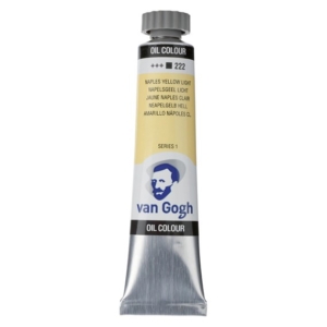 Talens van gogh χρώμα λαδιού 222 naples yellow light 20ml