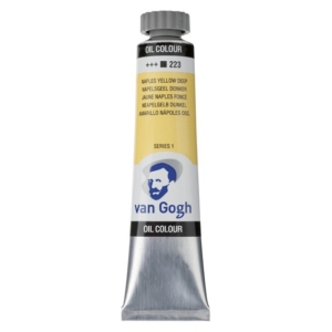Talens van gogh χρώμα λαδιού 223 naples yellow deep 20ml