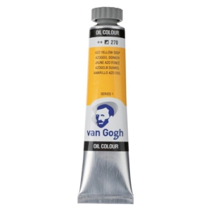 Talens van gogh χρώμα λαδιού 270 azo yellow deep 20ml