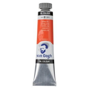 Talens van gogh χρώμα λαδιού 311 vermilion 20ml