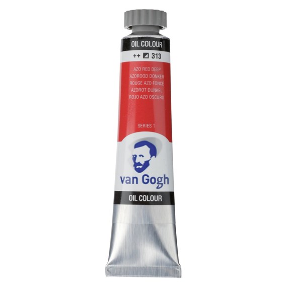 Talens van gogh χρώμα λαδιού 313 red deep azo 20ml 1 Talens van gogh χρώμα λαδιού 313 red deep azo 20ml