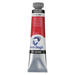 Talens van gogh χρώμα λαδιού 326 alizarin crimson 20ml