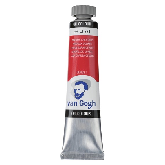 Talens van gogh χρώμα λαδιού 331 madder lake deep 20ml 1 Talens van gogh χρώμα λαδιού 331 madder lake deep 20ml