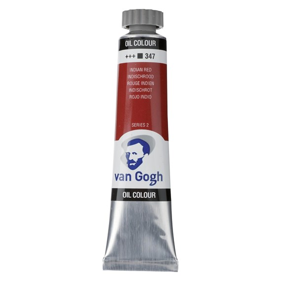 Talens van gogh χρώμα λαδιού 347 indian red 20ml 1 Talens van gogh χρώμα λαδιού 347 indian red 20ml