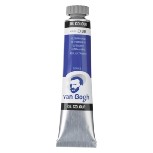 Talens van gogh χρώμα λαδιού 504 ultramarine 20ml