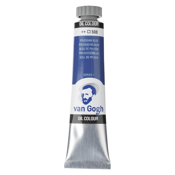 Talens van gogh χρώμα λαδιού 508 prussian blue 20ml 1 Talens van gogh χρώμα λαδιού 508 prussian blue 20ml