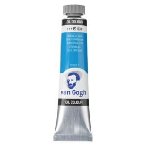 Talens van gogh χρώμα λαδιού 534 cerulean blue 20ml