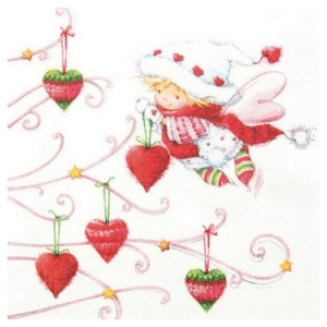 Χαρτοπετσέτα για Decoupage, Χριστουγεννιάτικη, 1τεμ. 611430