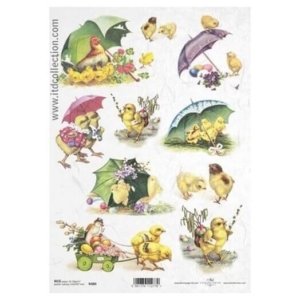 Ριζόχαρτο πασχαλινό ITD Collection, 21x29cm, R480