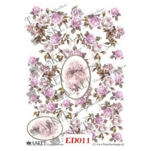 Χαρτί Decoupage Asket 30x40cm, ED011