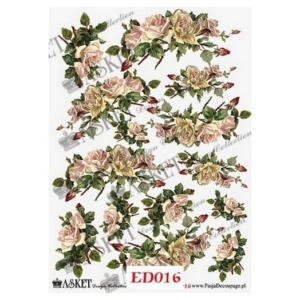 Χαρτί Decoupage Asket 30x40cm, ED016