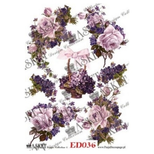 Χαρτί Decoupage Asket 30x40cm, ED036