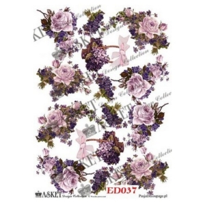 Χαρτί Decoupage Asket 30x40cm, ED037