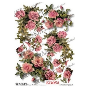 Χαρτί Decoupage Asket 30x40cm, ED052