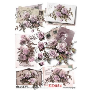 Χαρτί Decoupage Asket 30x40cm, ED054