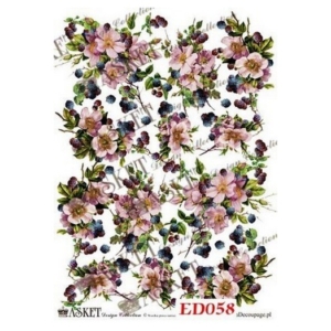 Χαρτί Decoupage Asket 30x40cm, ED058