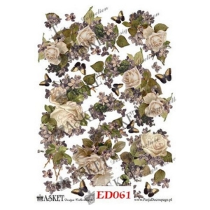 Χαρτί Decoupage Asket 30x40cm, ED061