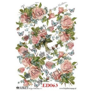 Χαρτί Decoupage Asket 30x40cm, ED063