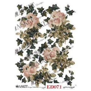 Χαρτί Decoupage Asket 30x40cm, ED071