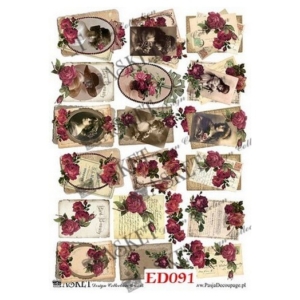 Χαρτί Decoupage Asket 30x40cm, ED091