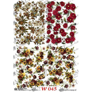 Χαρτί Decoupage Asket 30x40cm, W045