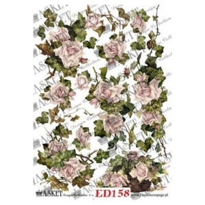 Χαρτί Decoupage Asket 30x40cm, ED158