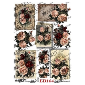 Χαρτί Decoupage Asket 30x40cm, ED164