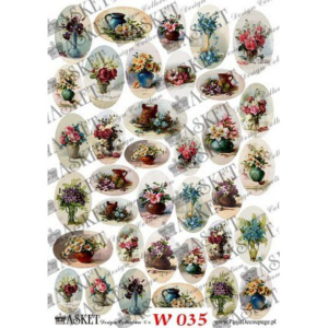 Χαρτί Decoupage Asket 30x40cm, W035