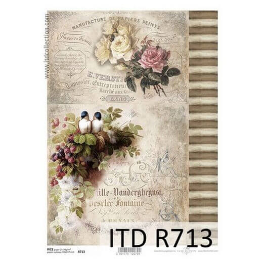 Ριζόχαρτο ITD, 21x29cm R713 1 Ριζόχαρτο ITD, 21x29cm R713
