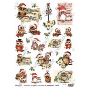 Ριζόχαρτο Decomania 35Χ50cm ,Χριστουγεννιάτικο, 5320