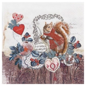 Χαρτοπετσέτα για Decoupage, Χριστουγεννιάτικη, 1τεμ. 611514