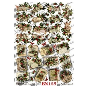 Χαρτί Decoupage Asket 30x40cm, Christmas, BN125