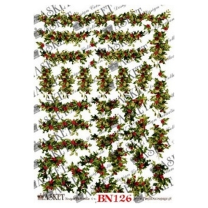 Χαρτί Decoupage Asket 30x40cm, Christmas, BN126