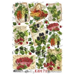 Χαρτί Decoupage Asket 30x40cm, ED172