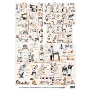 Ριζόχαρτο Decomania για Decoupage 30Χ40cm, 5188