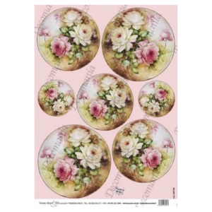 Ριζόχαρτο Decomania για Decoupage 30Χ40cm, AM7728