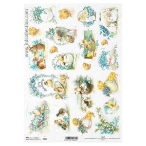 Ριζόχαρτο πασχαλινό ITD Collection, 21x29cm, R830