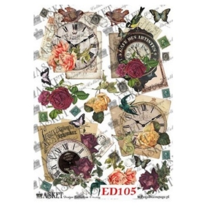 Χαρτί Decoupage Asket 30x40cm, ED105