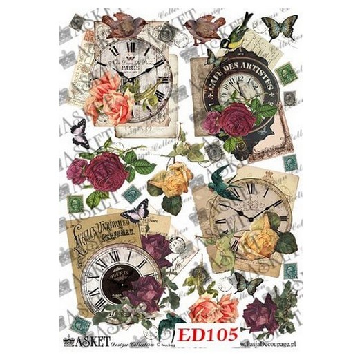 Χαρτί Decoupage Asket 30x40cm, ED105 1 Χαρτί Decoupage Asket 30x40cm, ED105